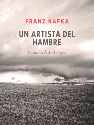 cover image of Un artista del hambre